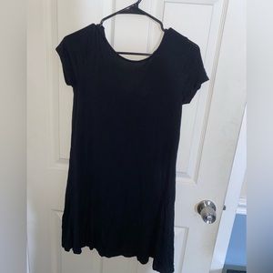 Black flowy dress